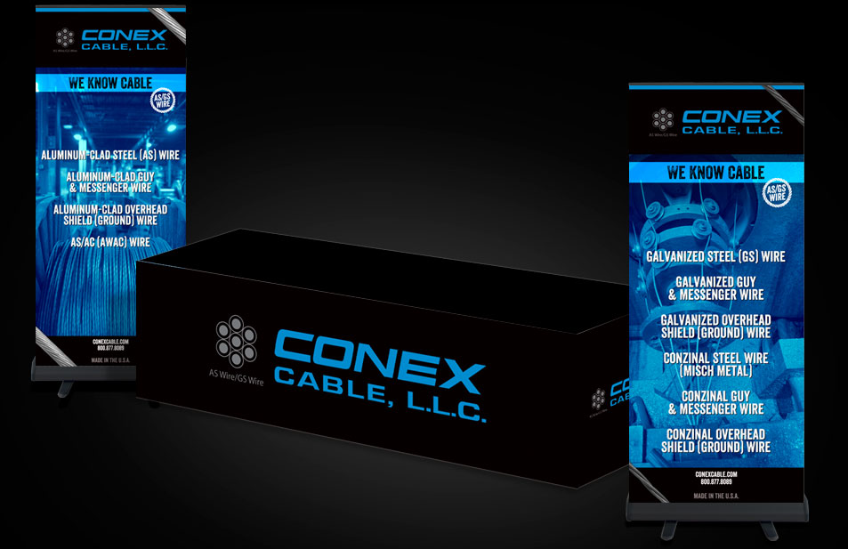 conex cable display design